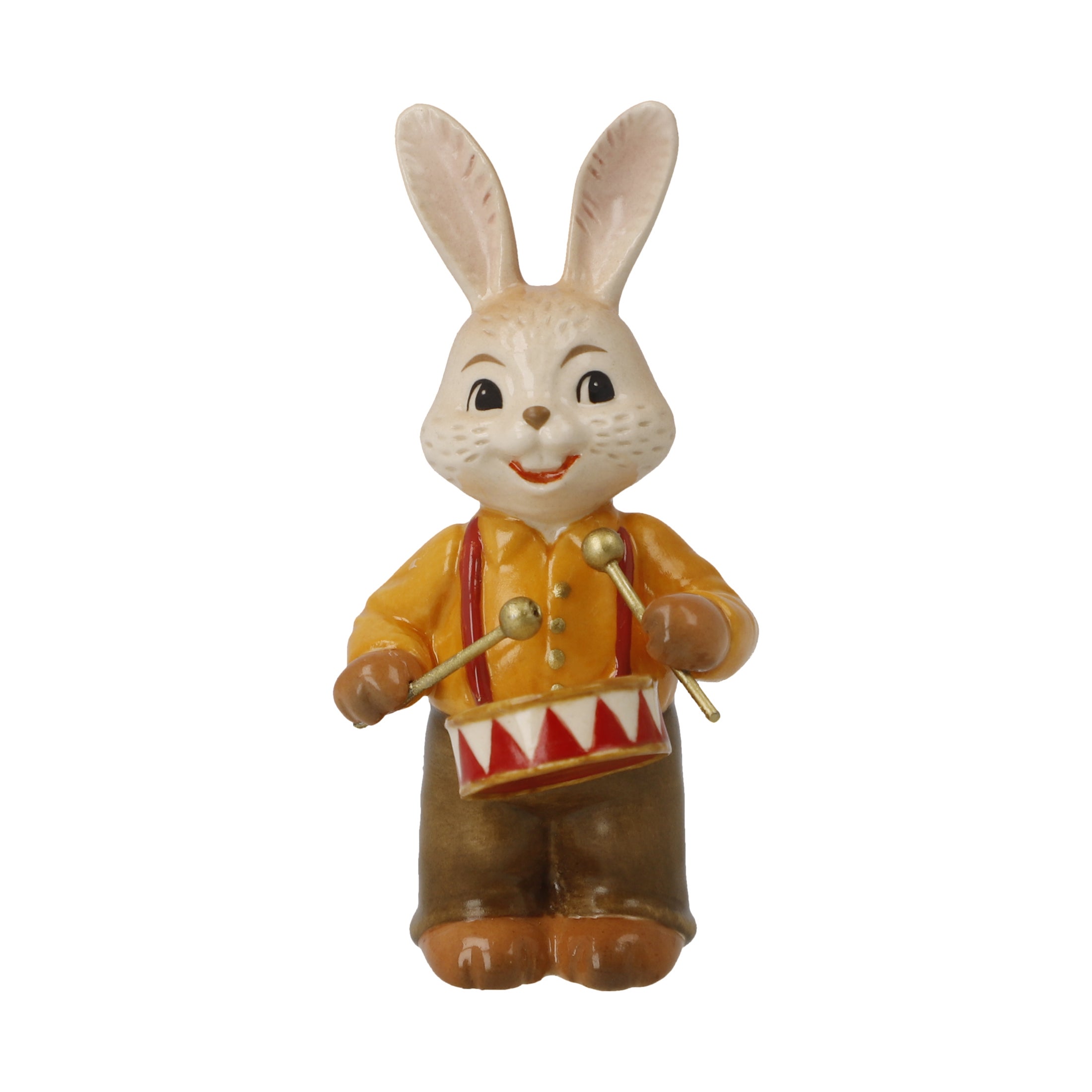 Hase "Herziger Trommler" 8cm (Kleine Musikanten)