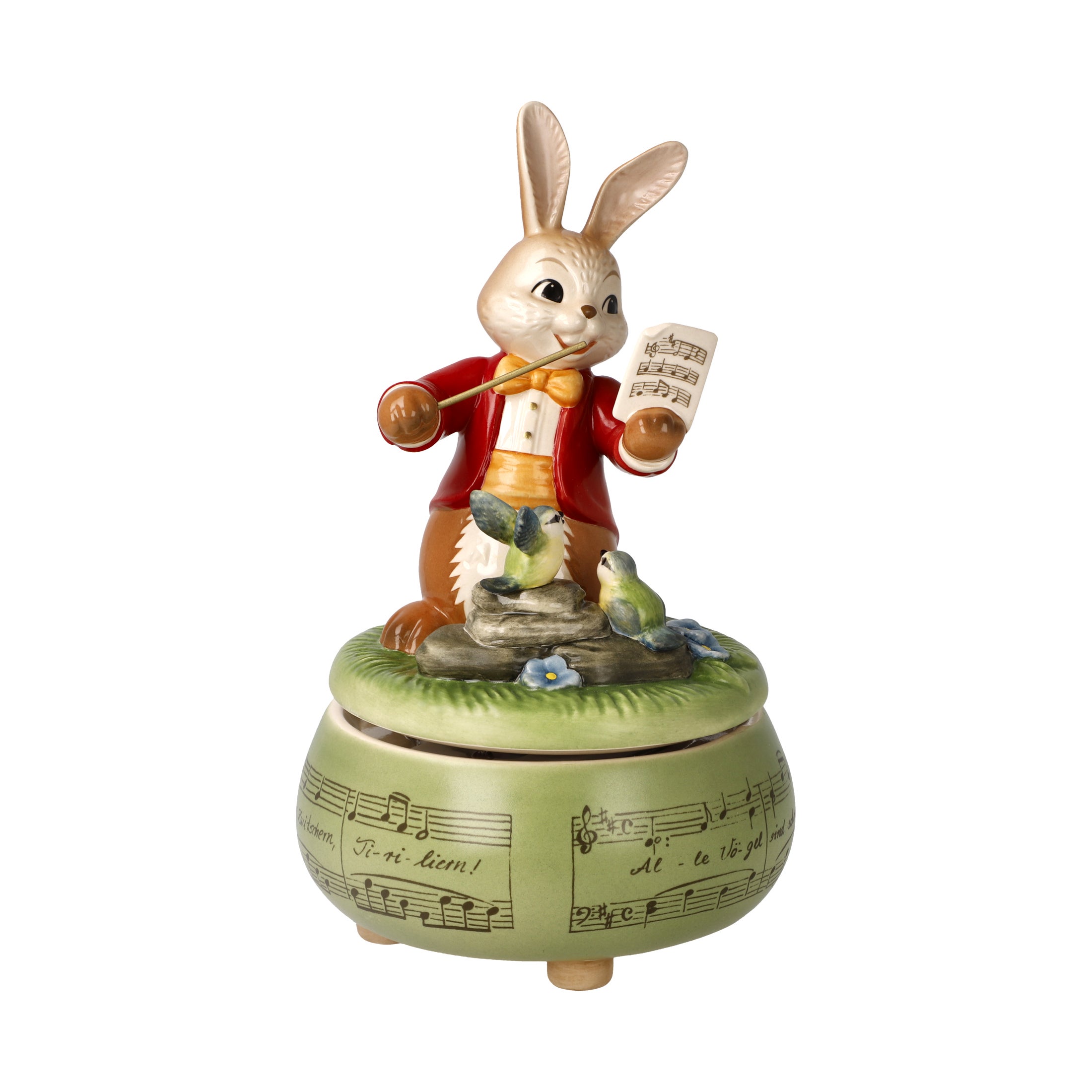 Spieluhr Hase "Frühlingskonzert" (Melodie: Alle Vögel sind schon da)