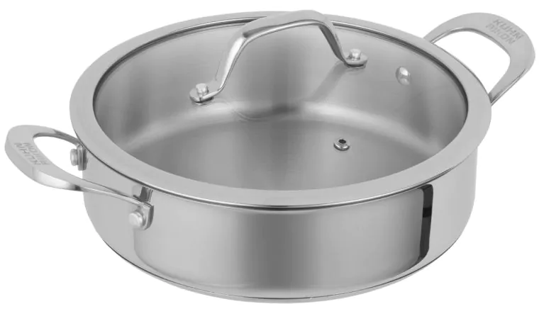 ALLROUND Servierpfanne 24cm/3,0L mit Deckel - unbeschichtet ALLROUND Servierpfanne 24cm/3,0L mit Deckel - unbeschichtet