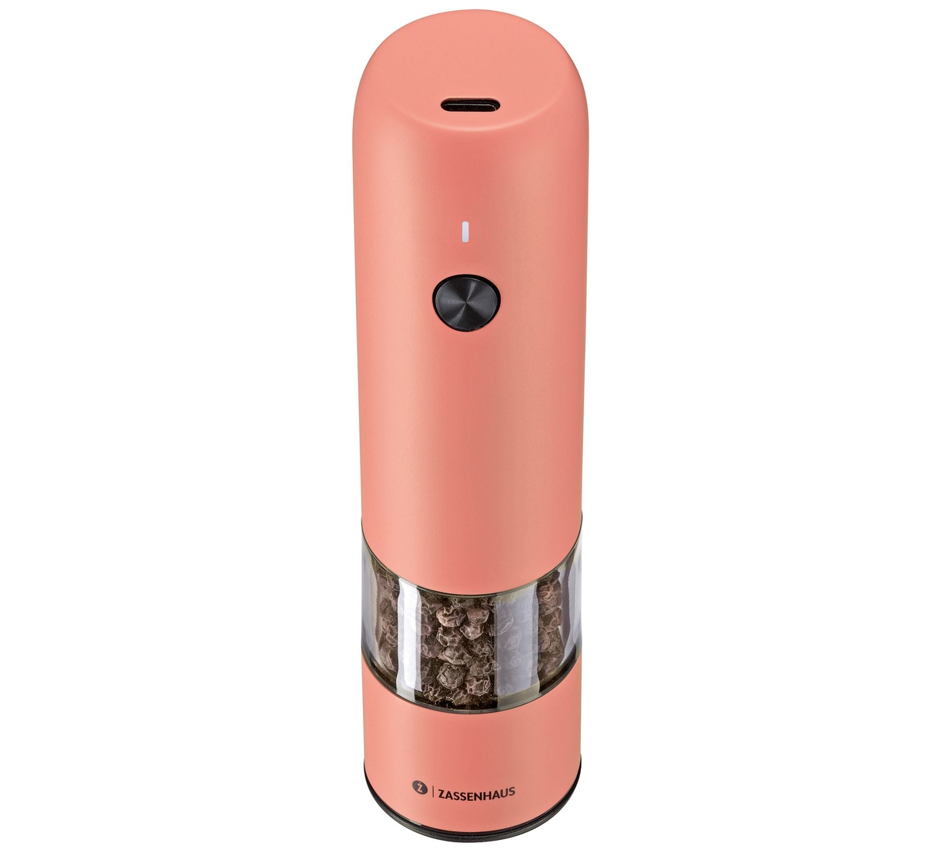 Pfeffermühle KÖLN USB elektrisch 14 cm coral