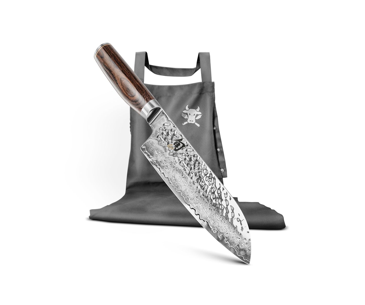 2-tlg. Set Santokumesser 7" (18,0 cm) & Kochschürze - SHUN PREMIER Tim Mälzer 2-tlg. Set Santokumesser 7" (18,0 cm) & Kochschürze - SHUN PREMIER Tim Mälzer