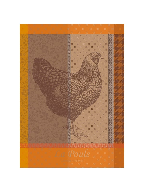 Geschirrtuch LA POULE Rousse Geschirrtuch LA POULE Rousse
