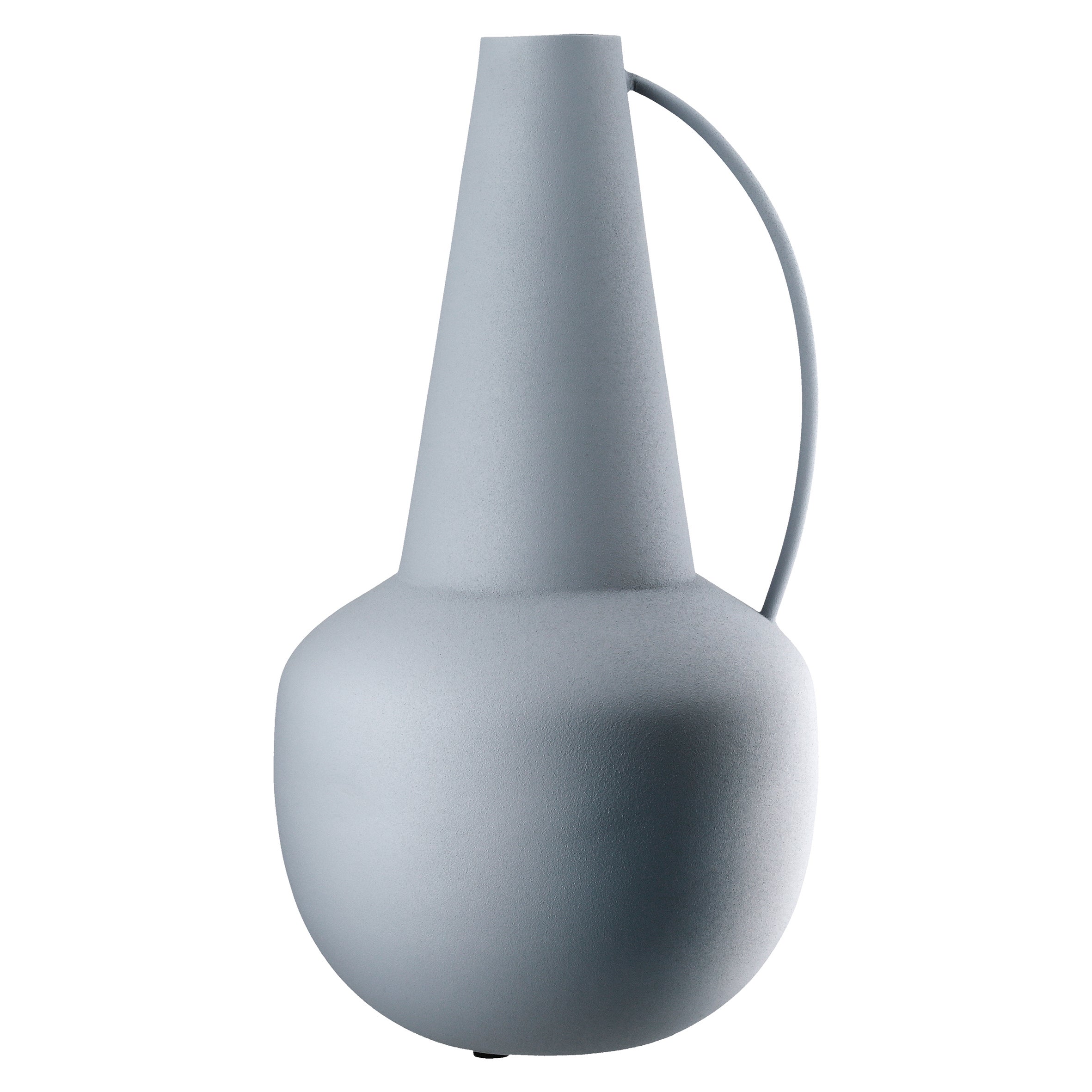 Vase "Pastello" hellblau (Metall)