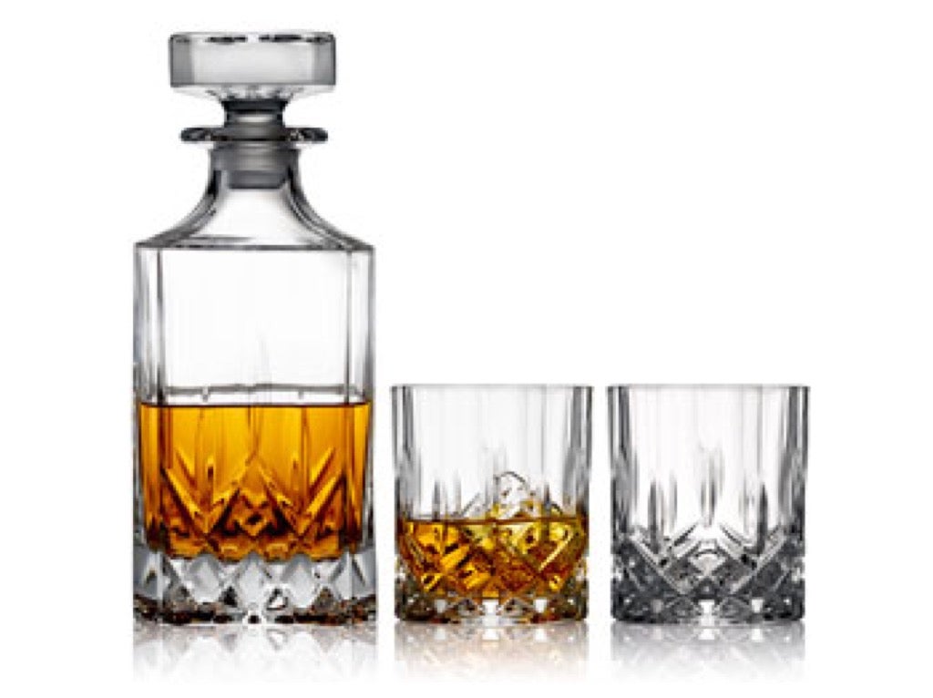 Whisky-Set (Karaffe+2 Thumbler) Klarglas Whisky-Set (Karaffe+2 Thumbler) Klarglas
