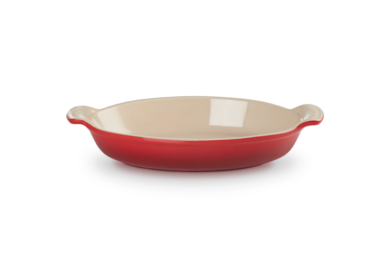 Auflaufform oval 28cm KIRSCHROT (TRADITION) Auflaufform oval 28cm KIRSCHROT (TRADITION)