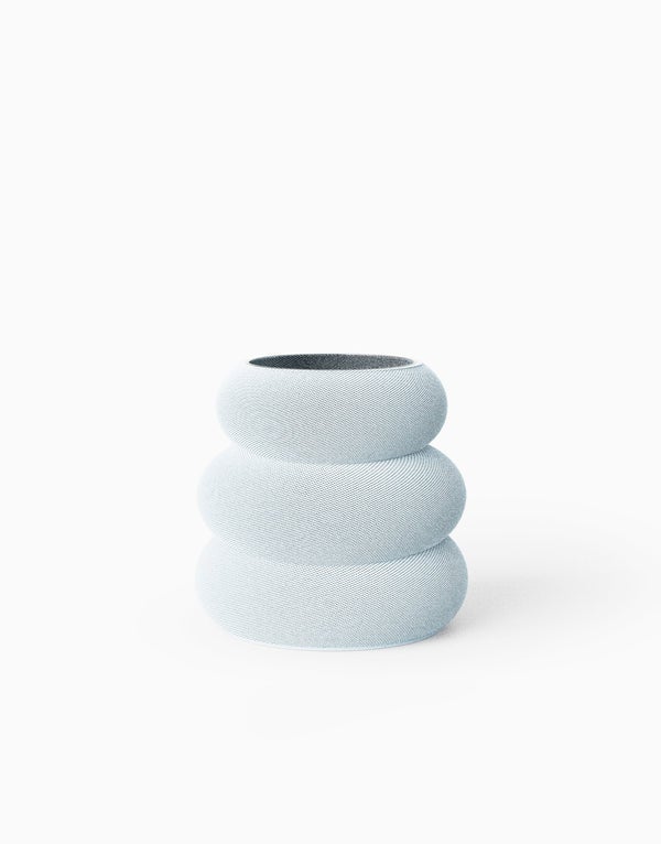 Vase FLOW 15,5cm - Polar Blue Vase FLOW 15,5cm - Polar Blue