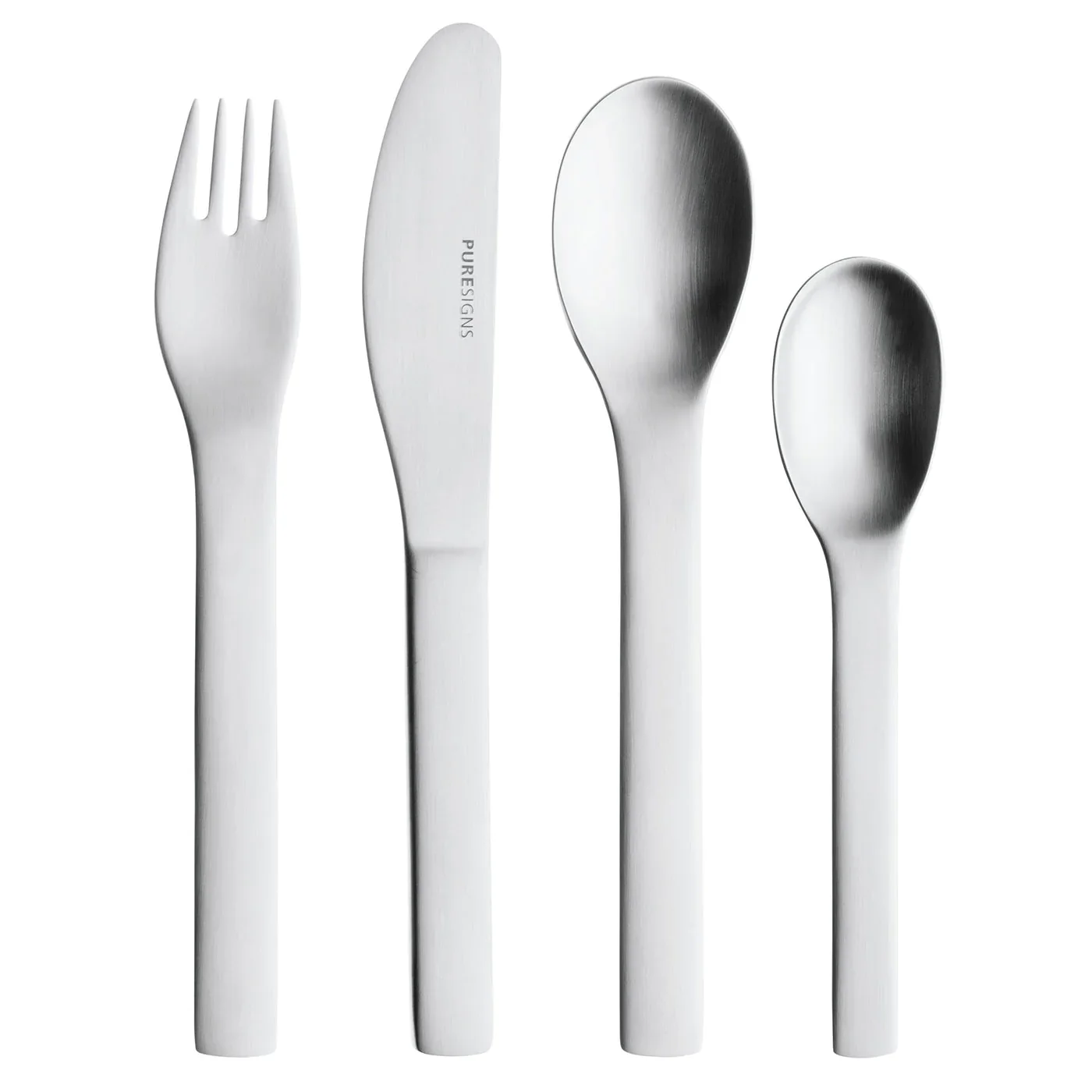 Kinderbesteck 4-teilig ONE mini matt Kinderbesteck 4-teilig ONE mini matt