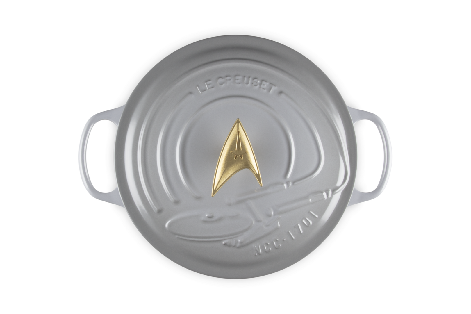 Bräter Ø26cm "Enterprise" perlgrau (STAR TREK)