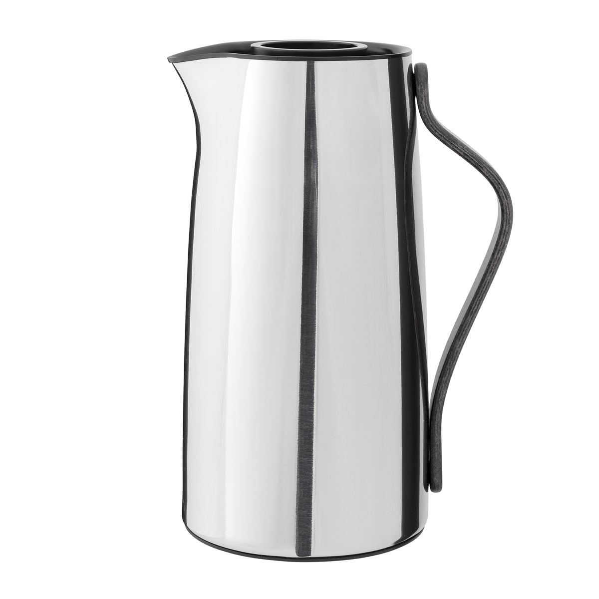 Isolierkanne 1,2 l "Emma" Edelstahl / Griff schwarz (Kaffee) Isolierkanne 1,2 l "Emma" Edelstahl / Griff schwarz (Kaffee)