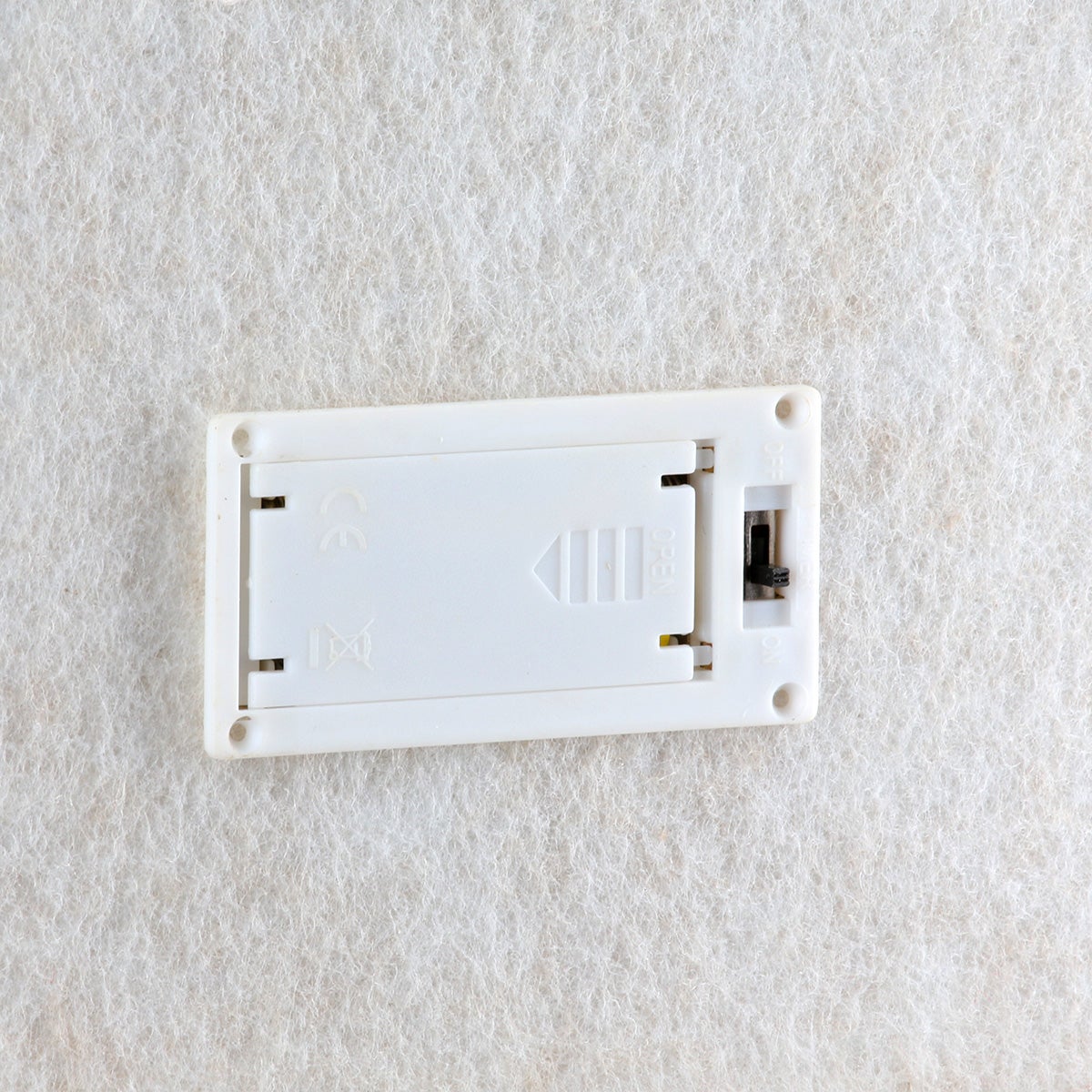 LED-Haus "Amata - Stern" 20,5cm beige (Filz)