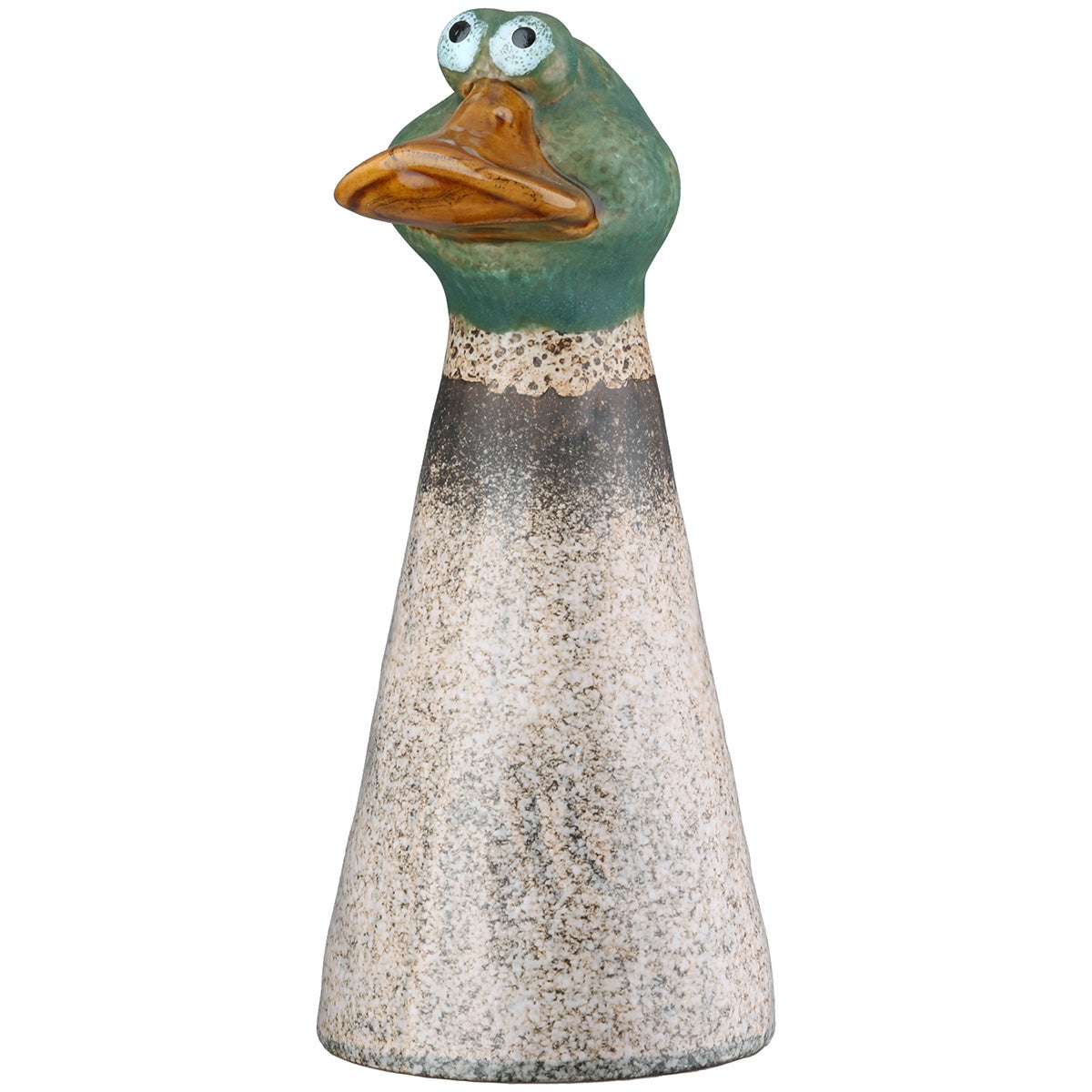 Zaunhocker "Ente Richy" (Keramik)