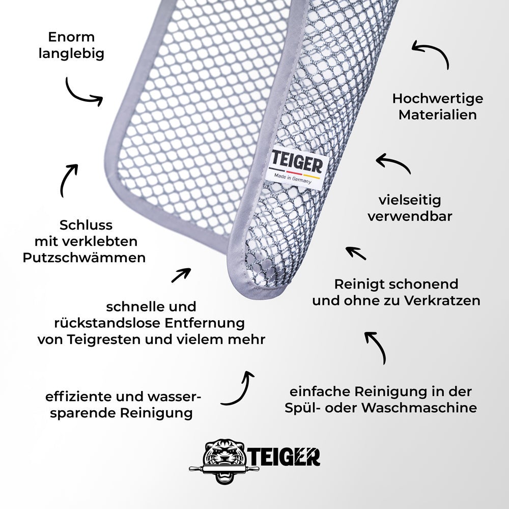Teigereinigungstuch (2er-Set) - Teiger® Original