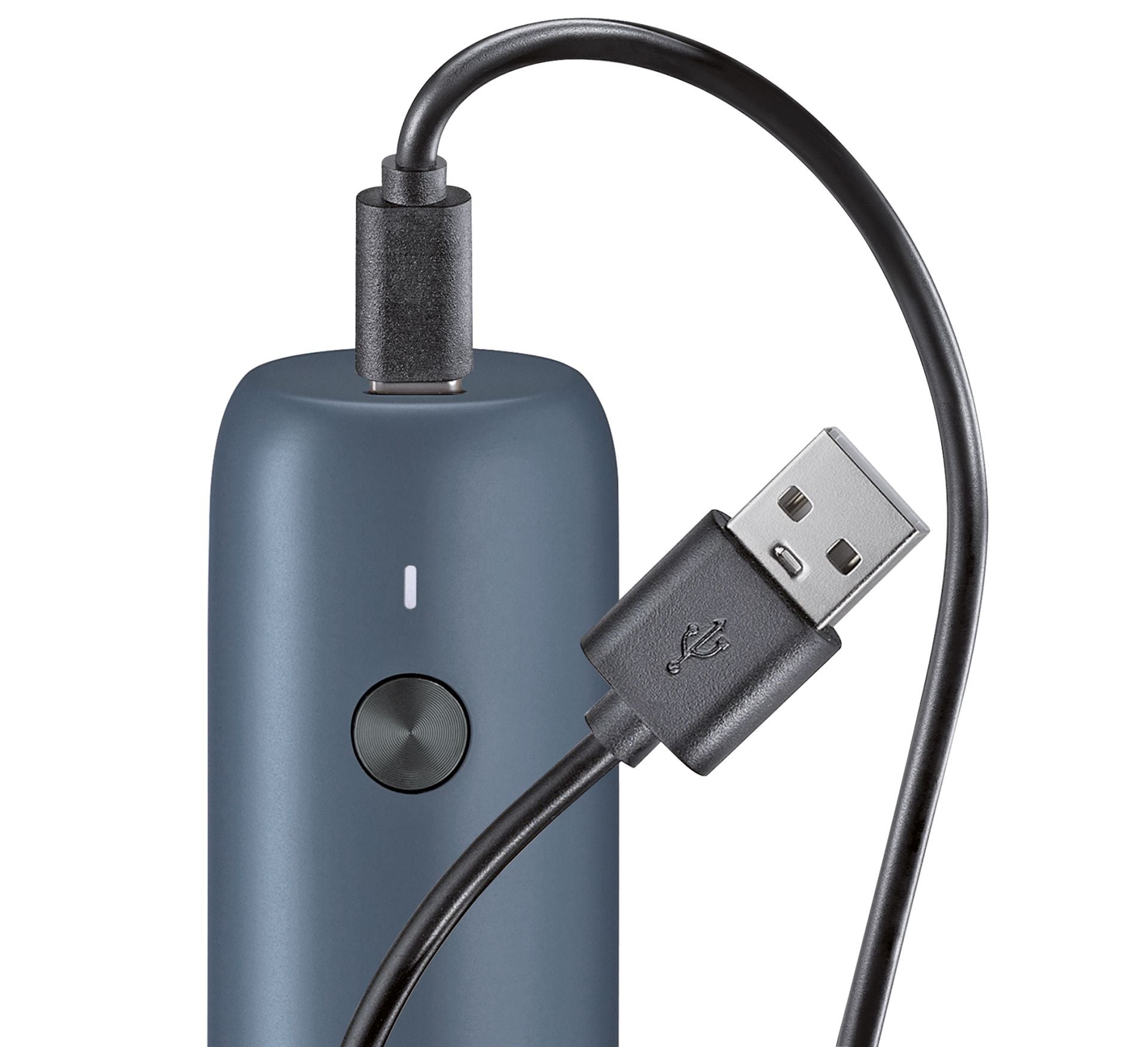 Pfeffermühle KÖLN USB elektrisch 14 cm blau