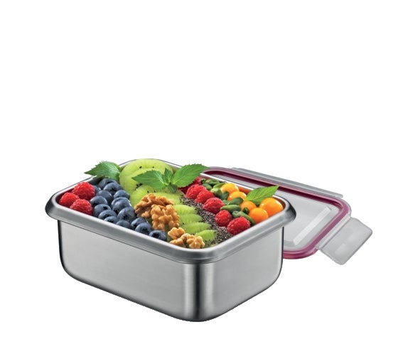 Lunchbox/Vorratsdose, Edelstahl, 1L Lunchbox/Vorratsdose, Edelstahl, 1L