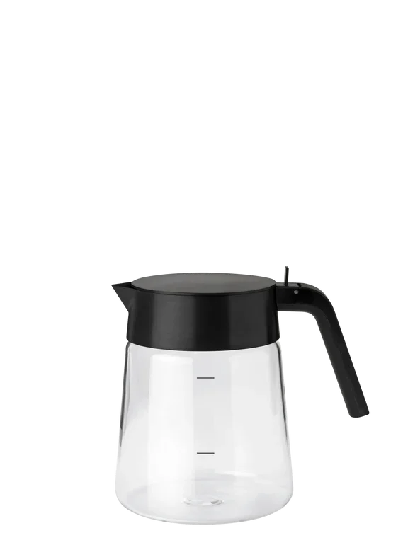 Nohr Glaskanne black metallic