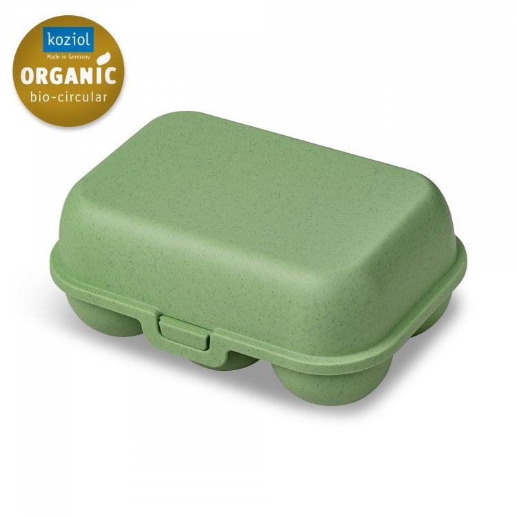 Eierbox nature leaf green (für 6 Eier) Eierbox nature leaf green (für 6 Eier)