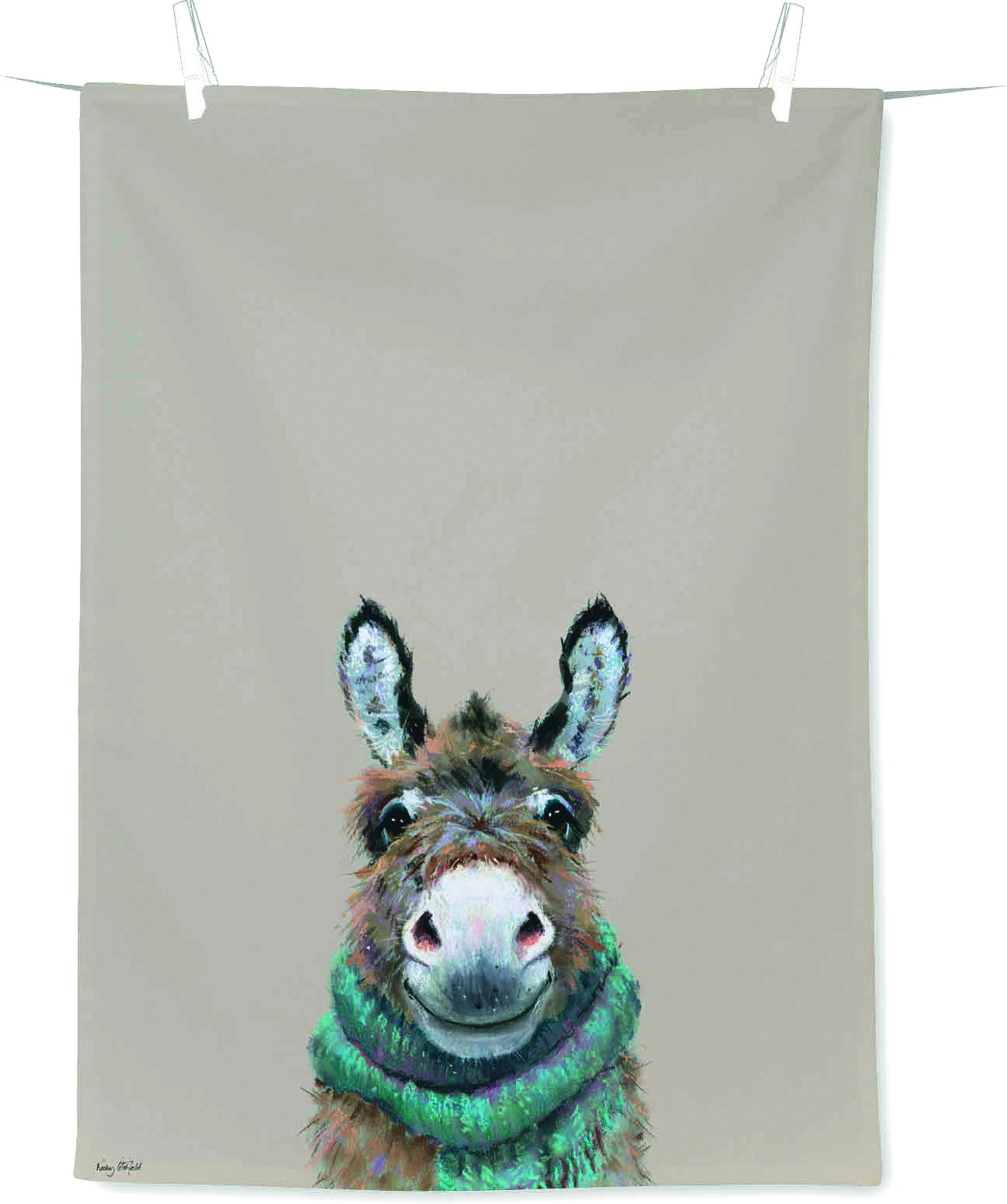 Geschirrtuch DONKEY NINO linen (70cmx50cm)