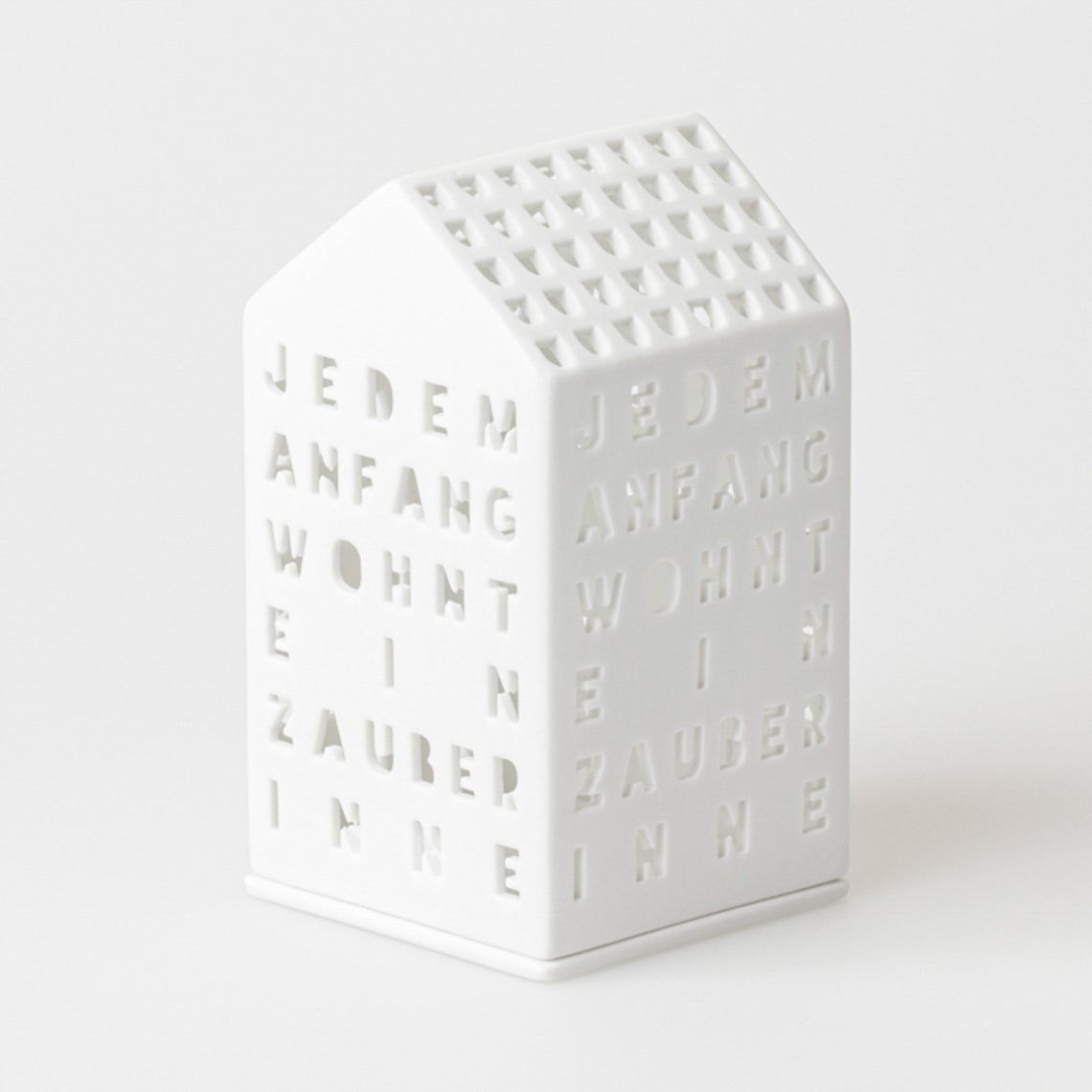 Lichthaus "Jedem Anfang wohnt ein Zauber" 13,5cm Lichthaus "Jedem Anfang wohnt ein Zauber" 13,5cm