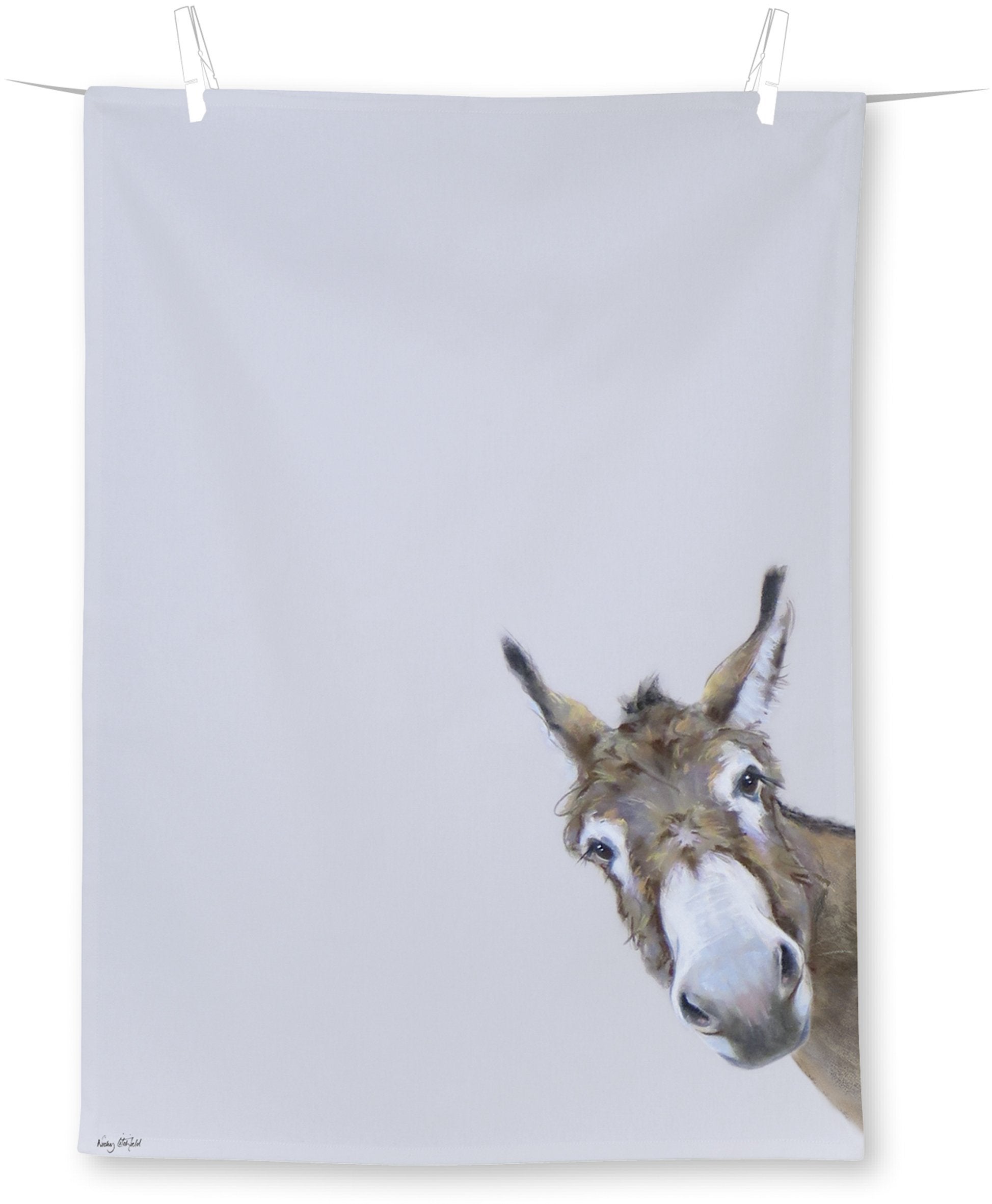 Geschirrtuch DONKEY GONZO grey (70cmx50cm)