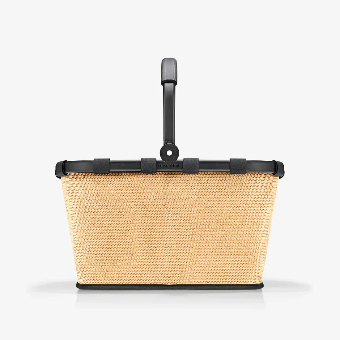 carrybag frame raffia black