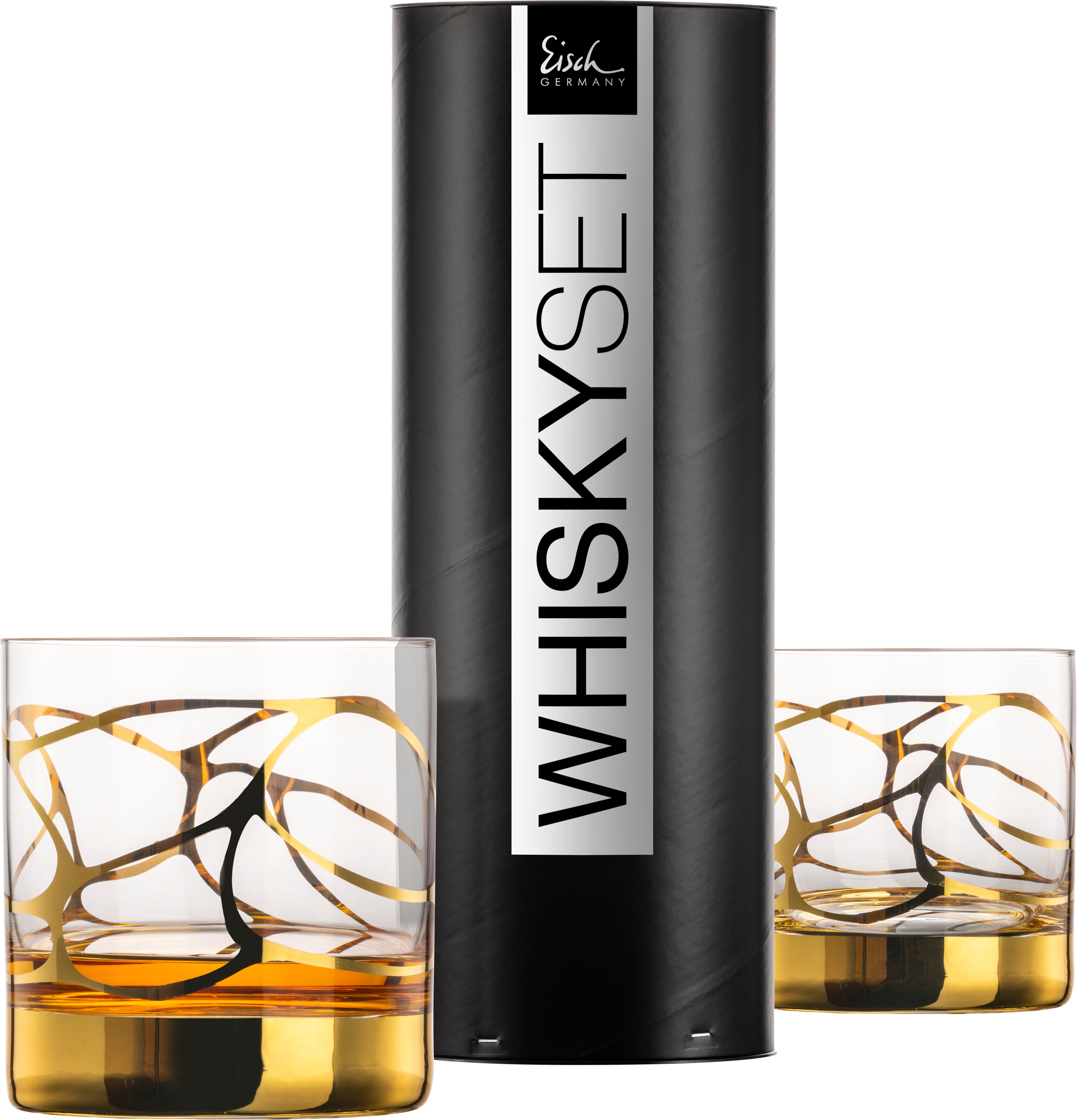 2er-Set Whiskytumbler STARGATE GOLD in Geschenkröhre 500/14 2er-Set Whiskytumbler STARGATE GOLD in Geschenkröhre 500/14