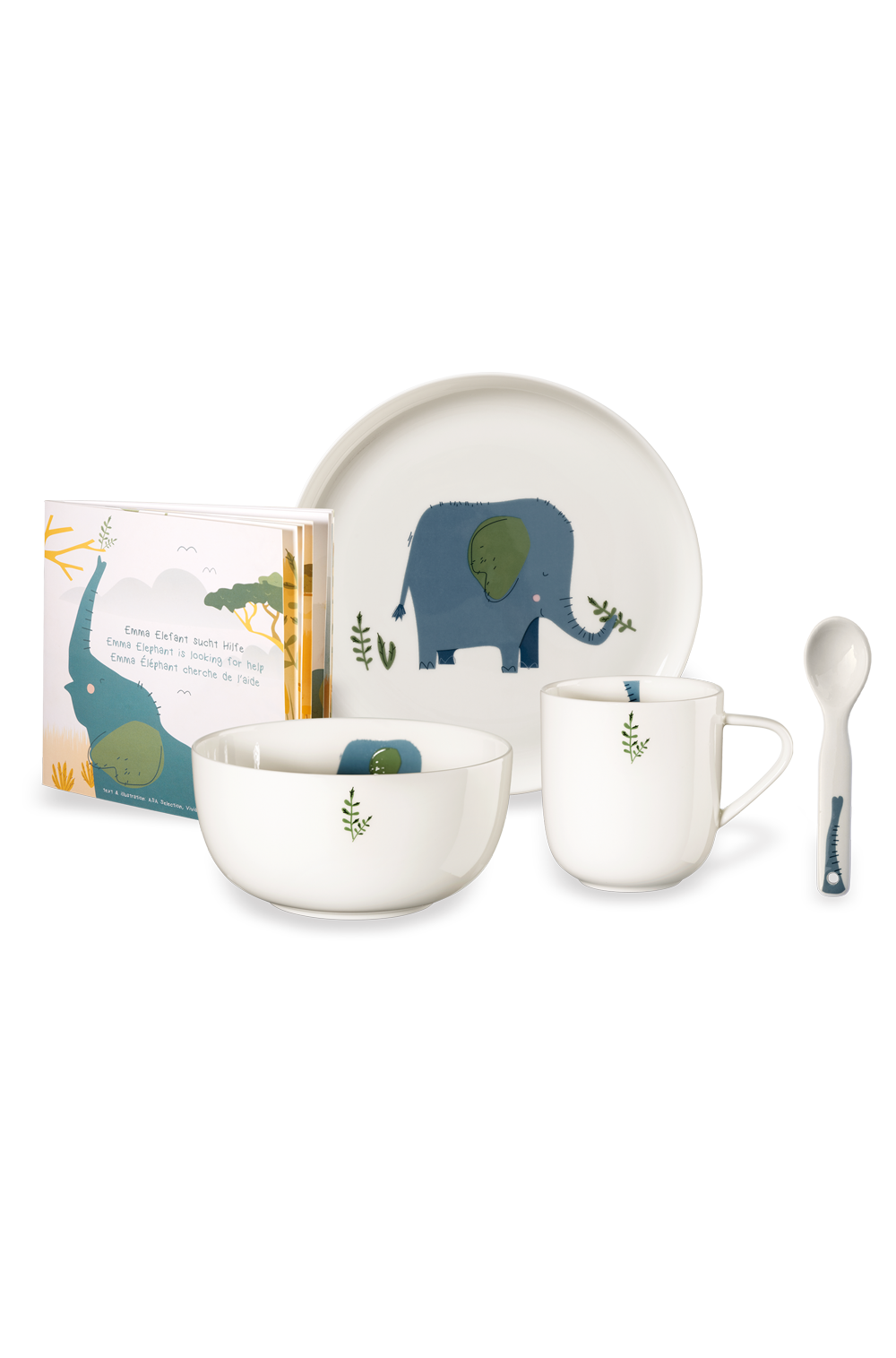 5-teiliges Kindergeschirrset EmmaElefant - KIDS 5-teiliges Kindergeschirrset EmmaElefant - KIDS