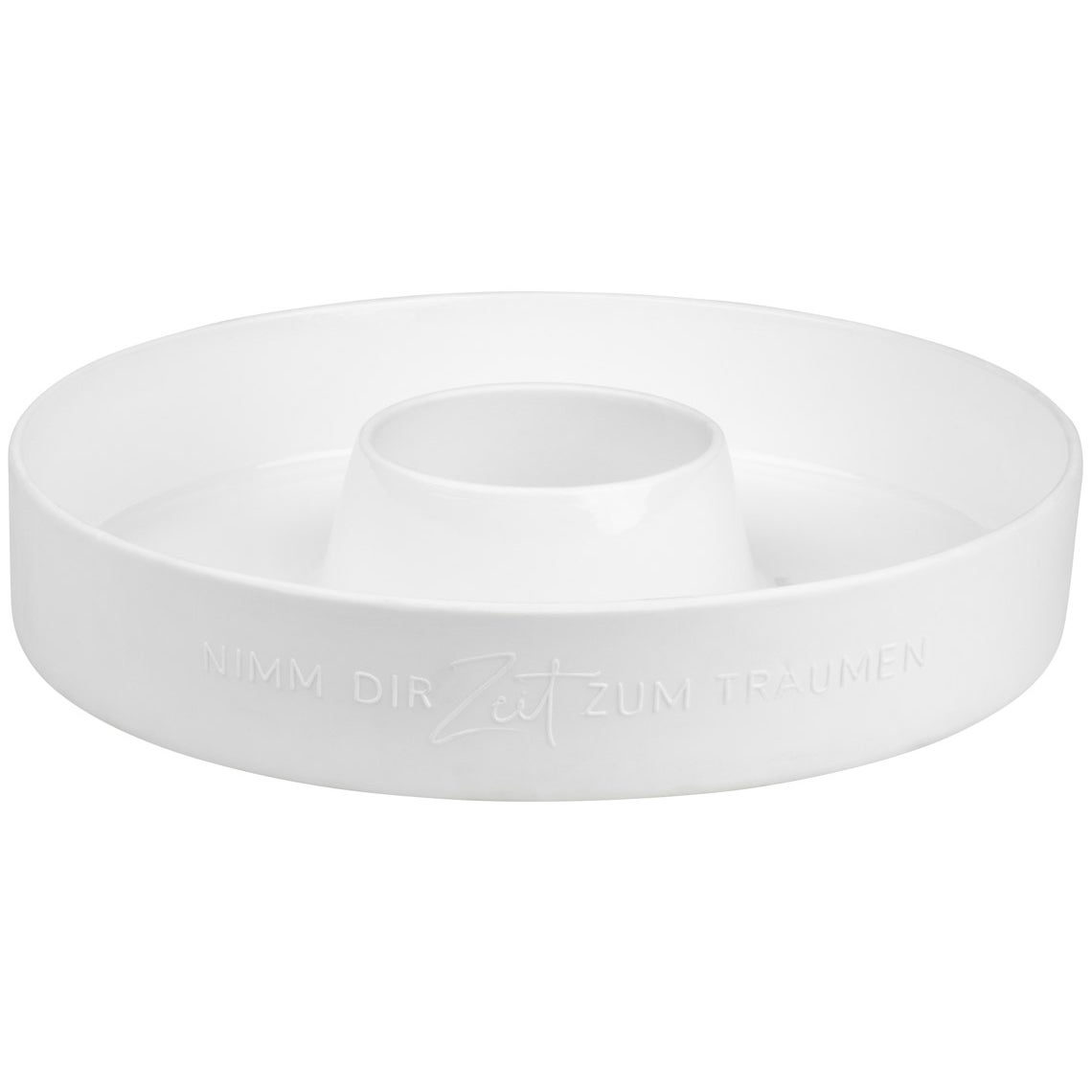 Porzellankranz "Nimm dir Zeit" Ø32cm