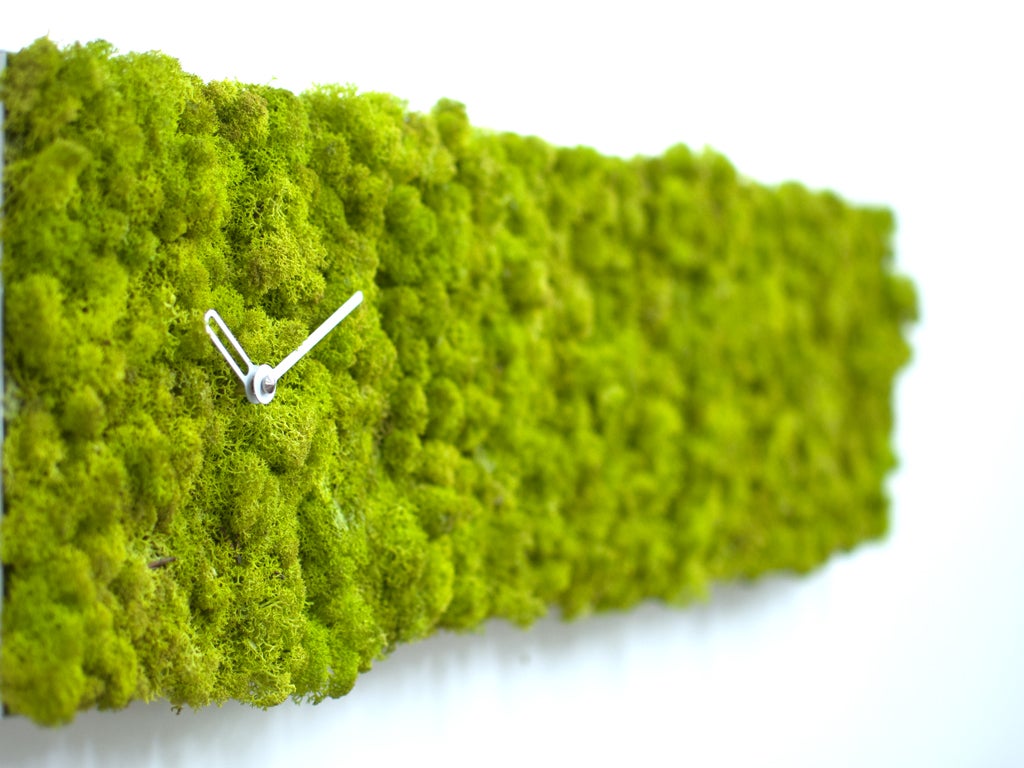 Wanduhr CLOCK_CIRCLE green (Design: Studio Kuadrai)