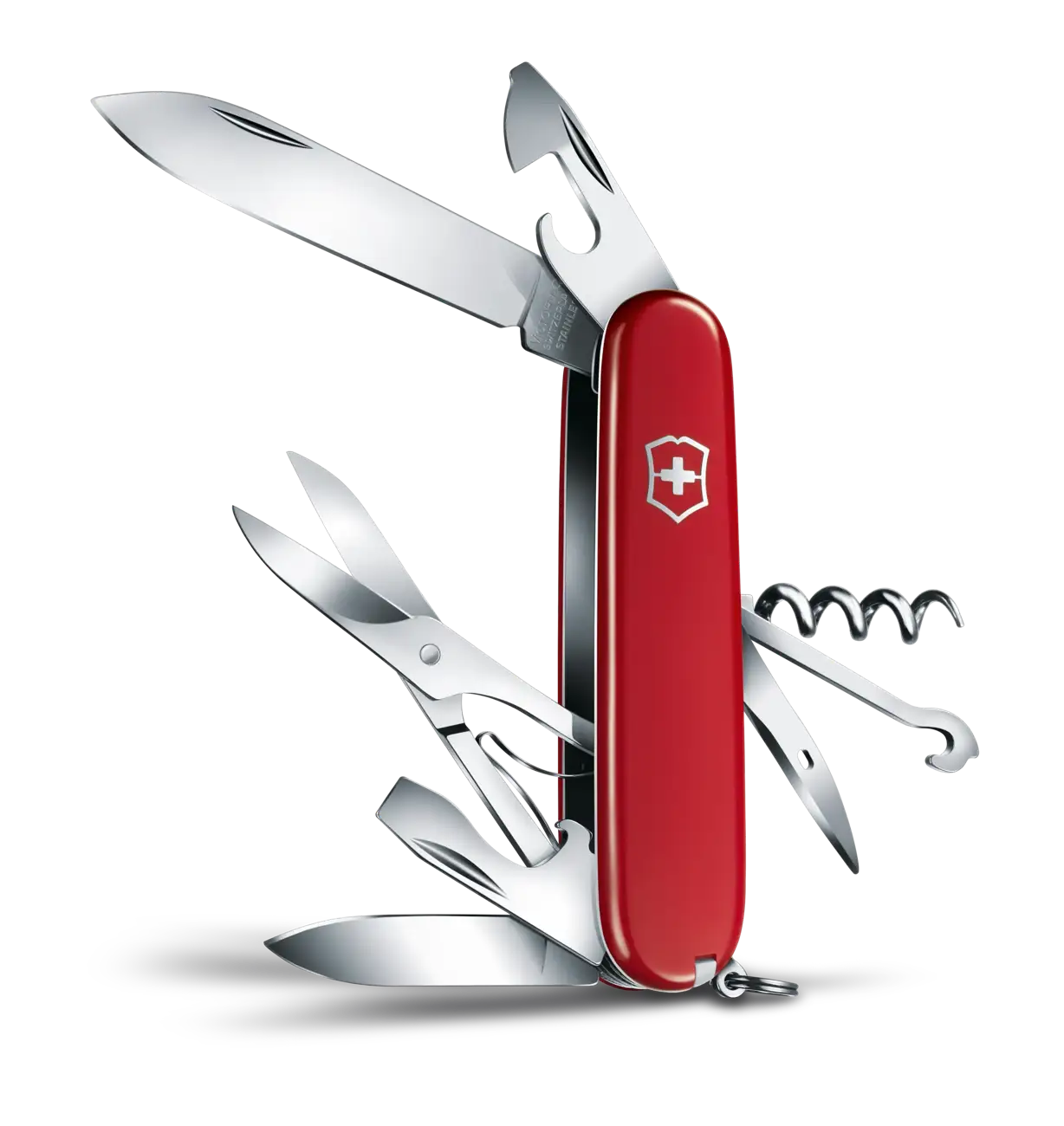 Offiziersmesser, Climber, rot