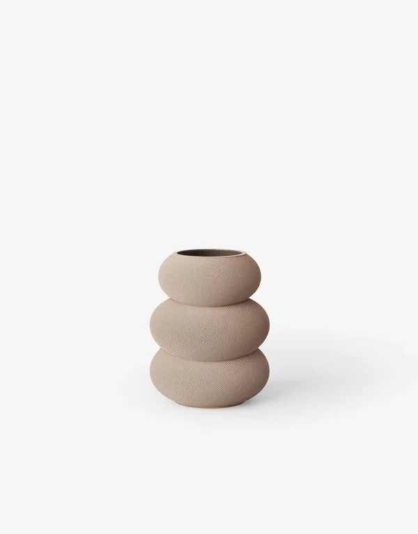 Vase FLOW 13,5cm - Hazel Brown Vase FLOW 13,5cm - Hazel Brown