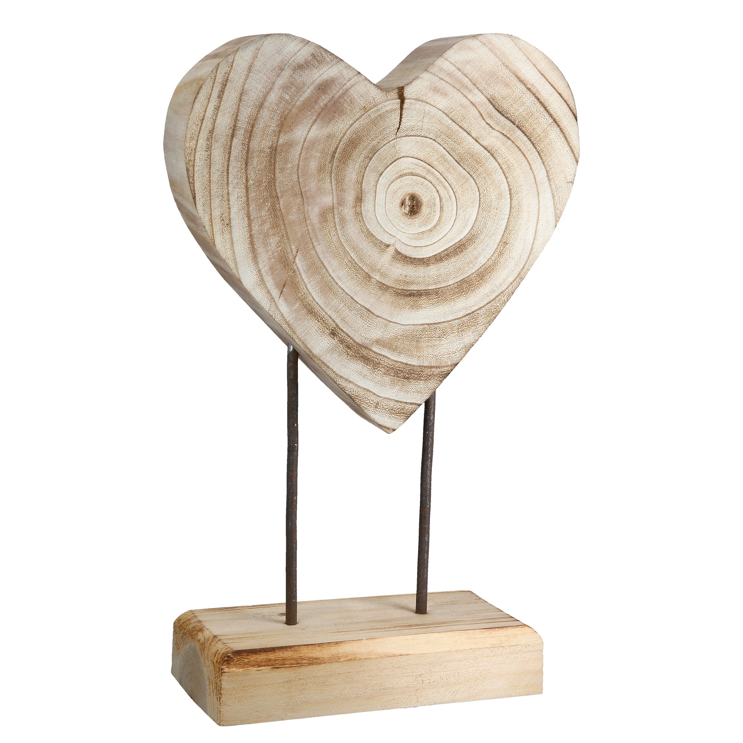 Standrelief 44cm Herz "Soul" (Holz)