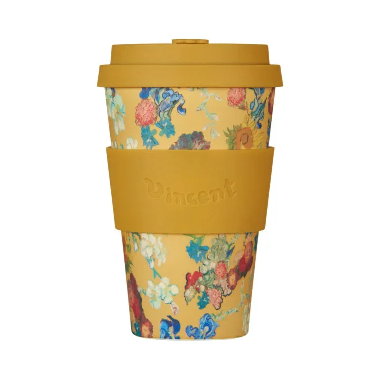 Ecoffee Cup 400ml "Flowers - Van Gogh" (spülmaschinenfest) Ecoffee Cup 400ml "Flowers - Van Gogh" (spülmaschinenfest)