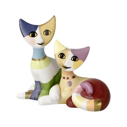 Minikatzen "Tea e Tazio" 8cm (Rosina Wachtmeister)