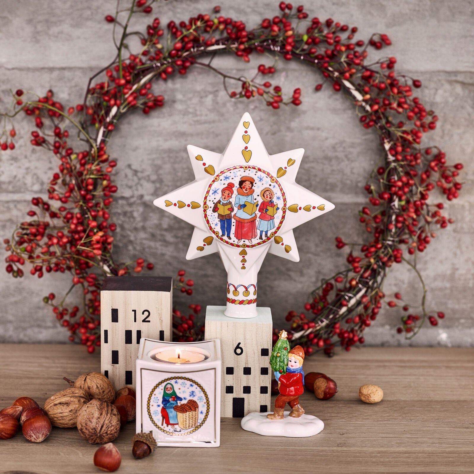 Christbaumspitze Weihnachtsmarkt