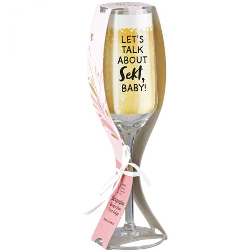 Sektglas Nr.2 "Let's talk about Sekt, Baby!"