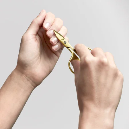 Nagel- und Hautschere gold