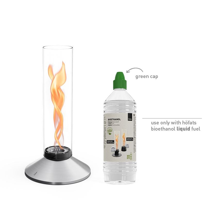Tischfeuer SPIN X 1200 silber