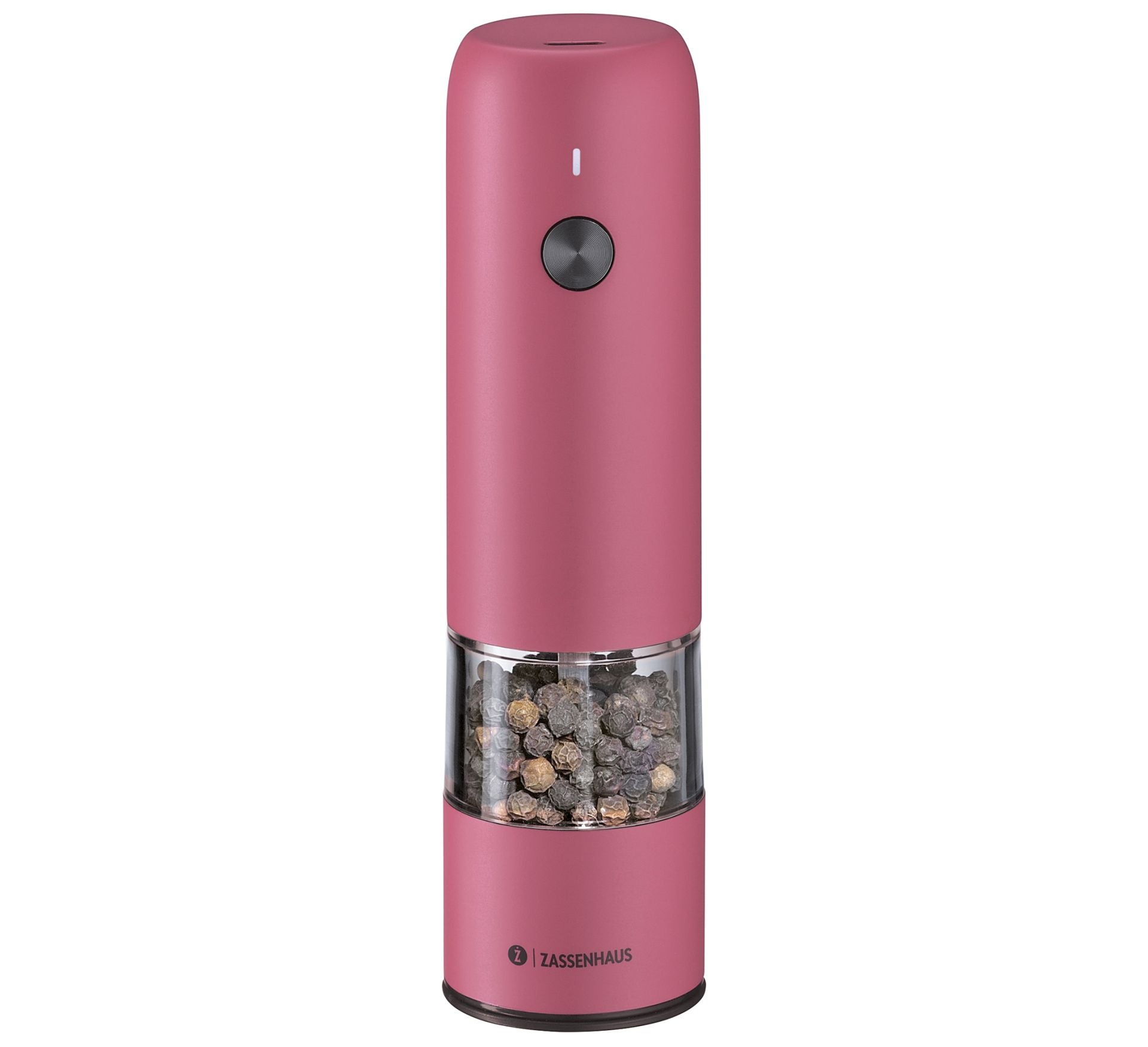 Pfeffermühle KÖLN USB elektrisch 14 cm fuchsia