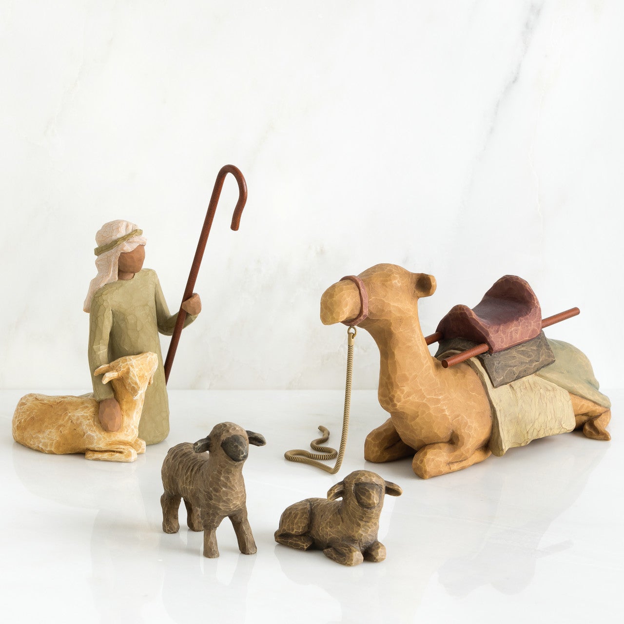 Willow Tree: Shepherd Stable Animals (zu Weihnachtskrippe) Willow Tree: Shepherd Stable Animals (zu Weihnachtskrippe)