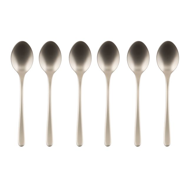 "Taste Antique Champagne" 6er-Set Espressolöffel (Edelstahl/PVD)
