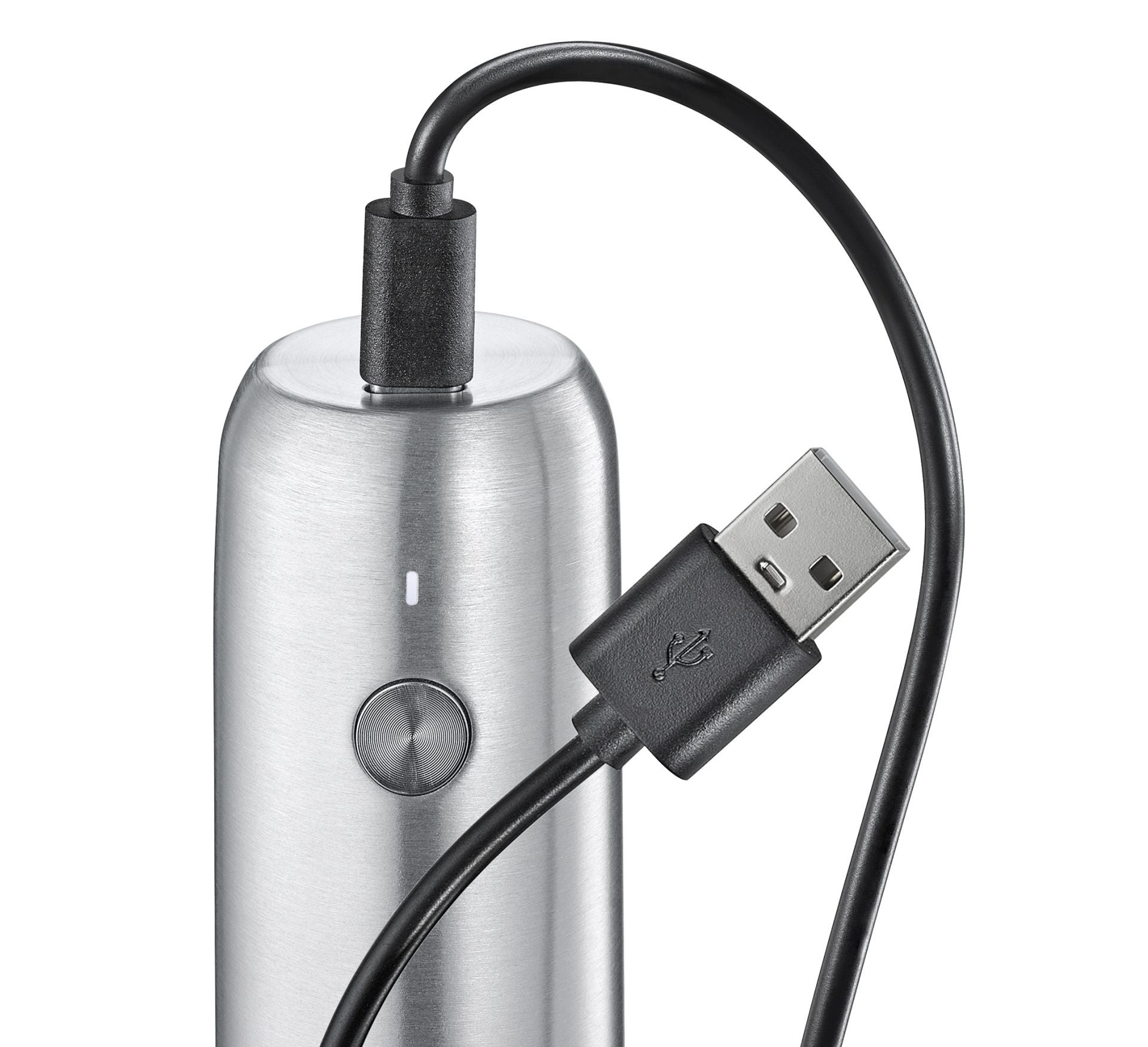 Pfeffermühle KÖLN USB elektrisch 14 cm Edelstahl