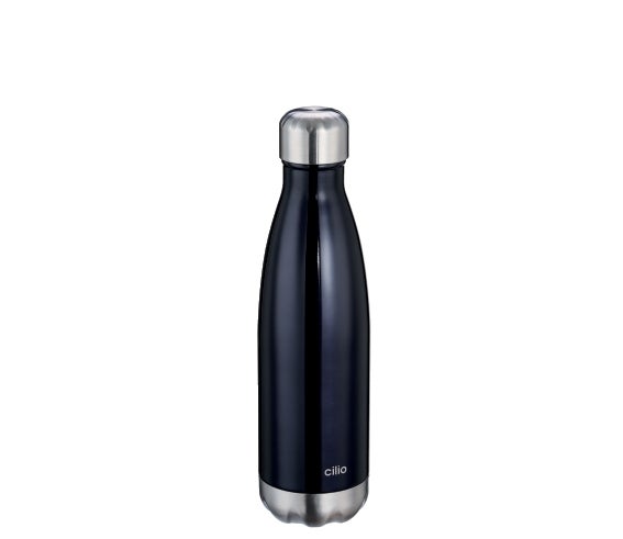 Isoliertrinkflasche ELEGANTE 500 ml, schwarz Isoliertrinkflasche ELEGANTE 500 ml, schwarz
