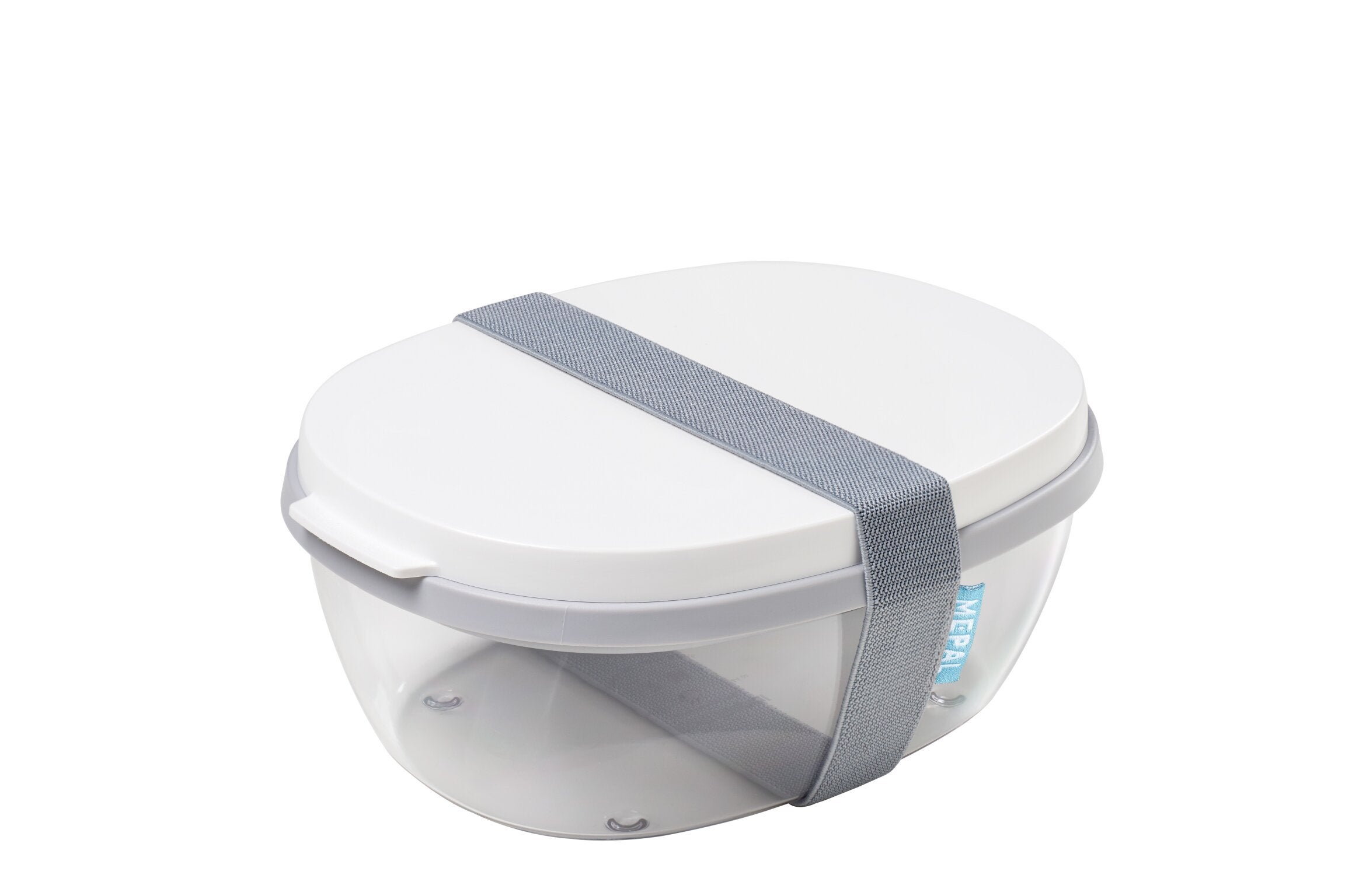 Salatbox ellipse - weiß Salatbox ellipse - weiß