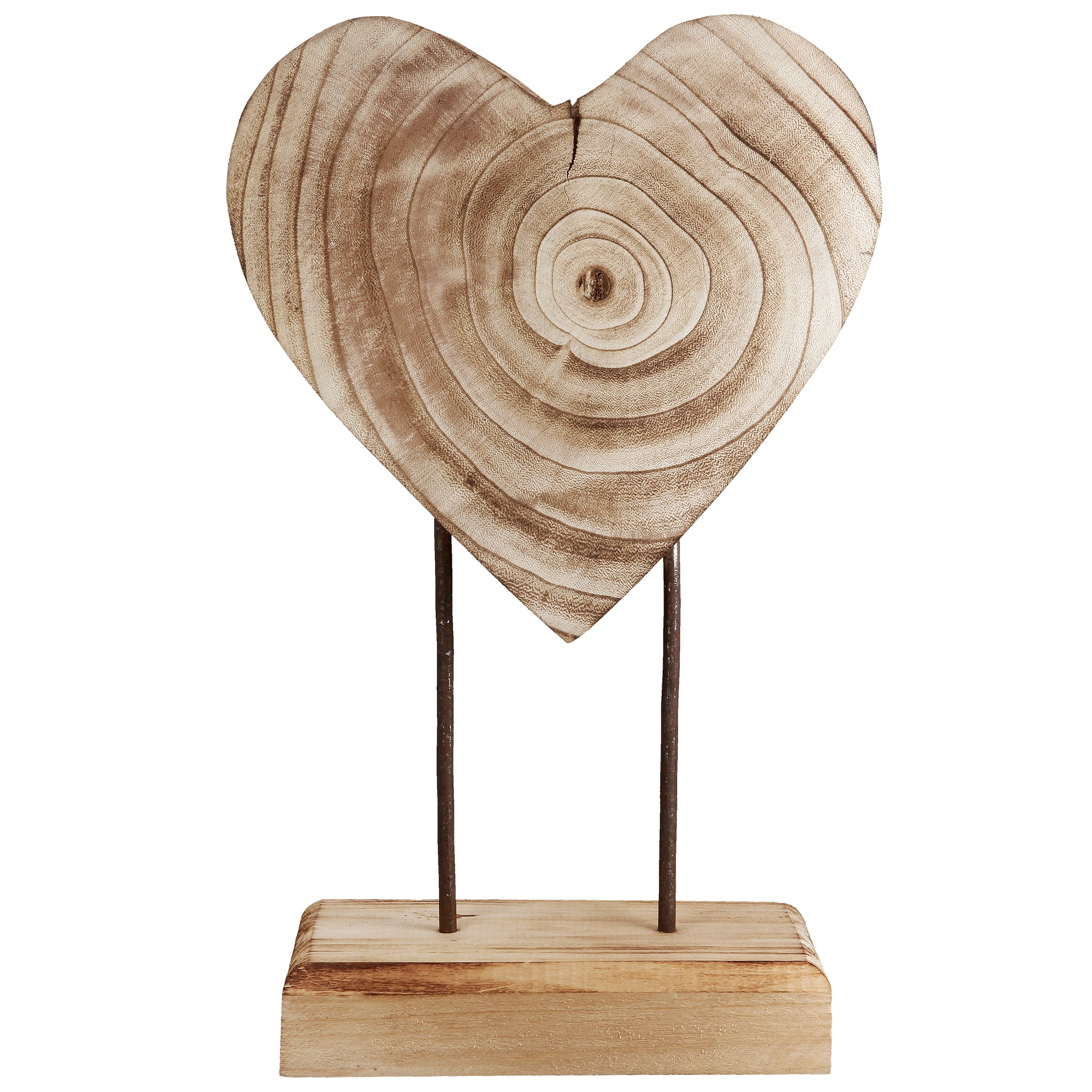 Standrelief 44cm Herz "Soul" (Holz)