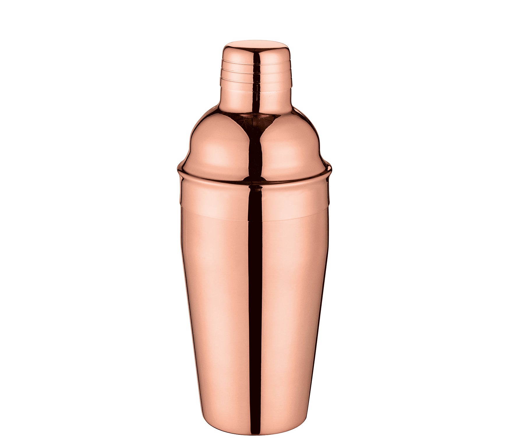 Cocktailshaker 0,5 Liter, verkupfert Cocktailshaker 0,5 Liter, verkupfert