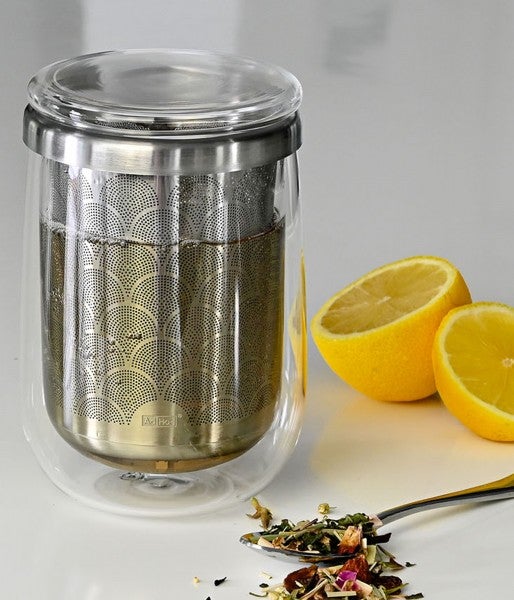 Teeglas mit Teefilter FUSION GLASS Teeglas mit Teefilter FUSION GLASS