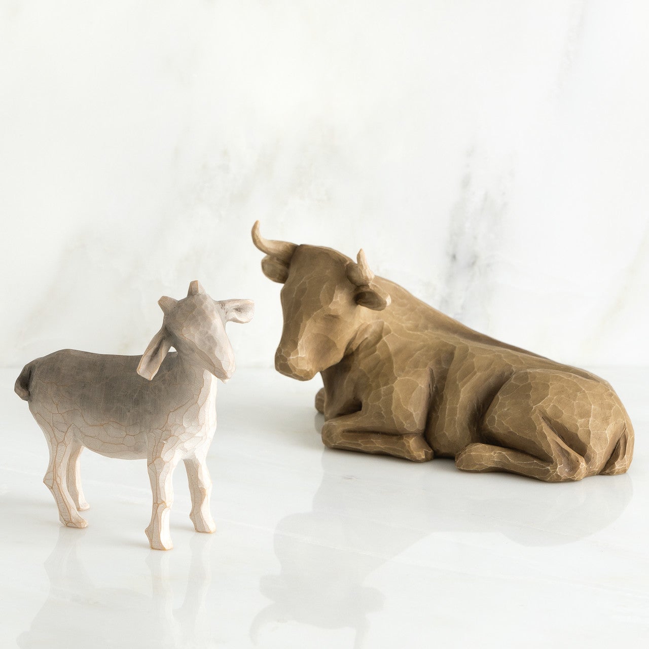 Willow Tree: Ox & Goat (zu Weihnachtskrippe) Willow Tree: Ox & Goat (zu Weihnachtskrippe)