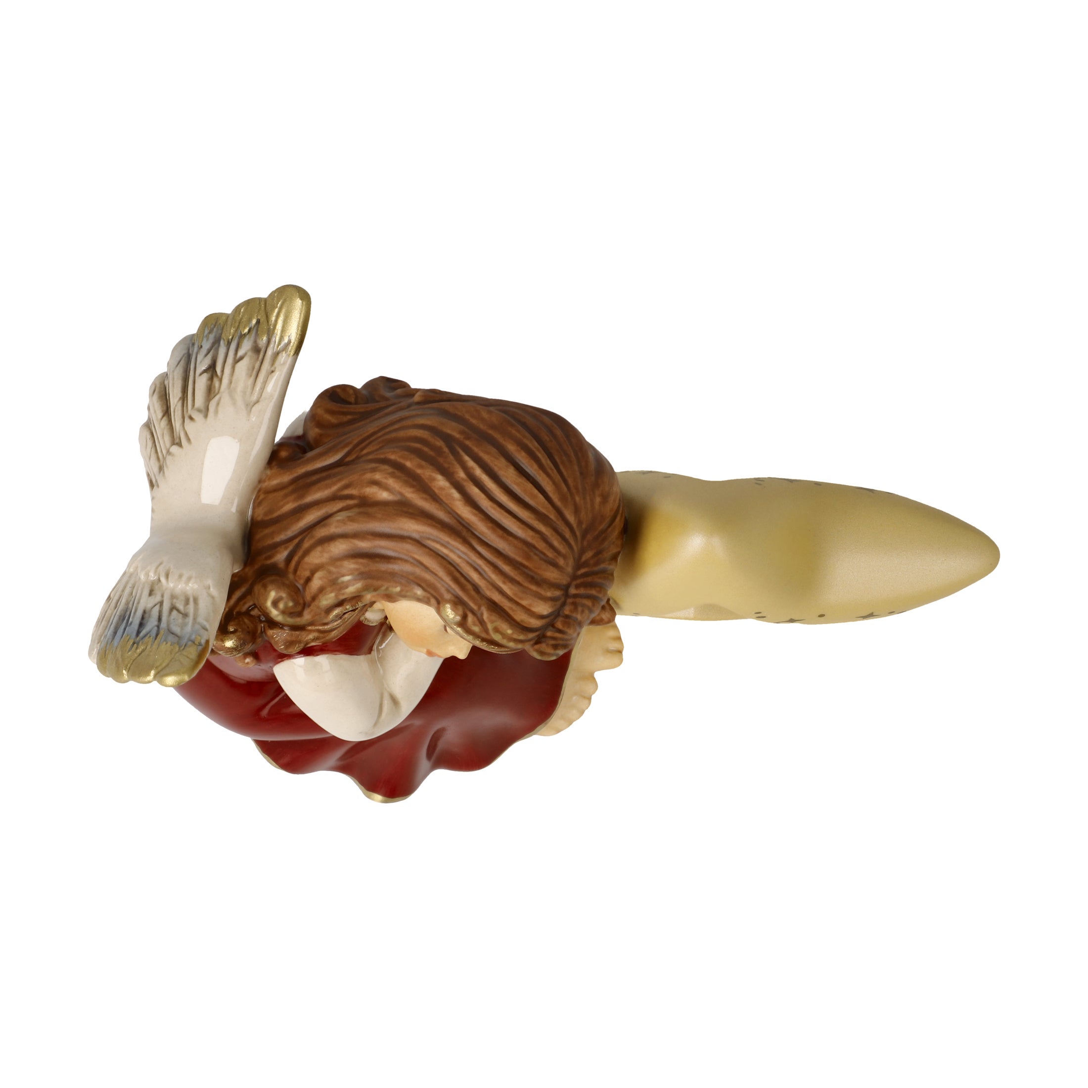 Engel "Im Traumland" 9cm (Bordeaux)