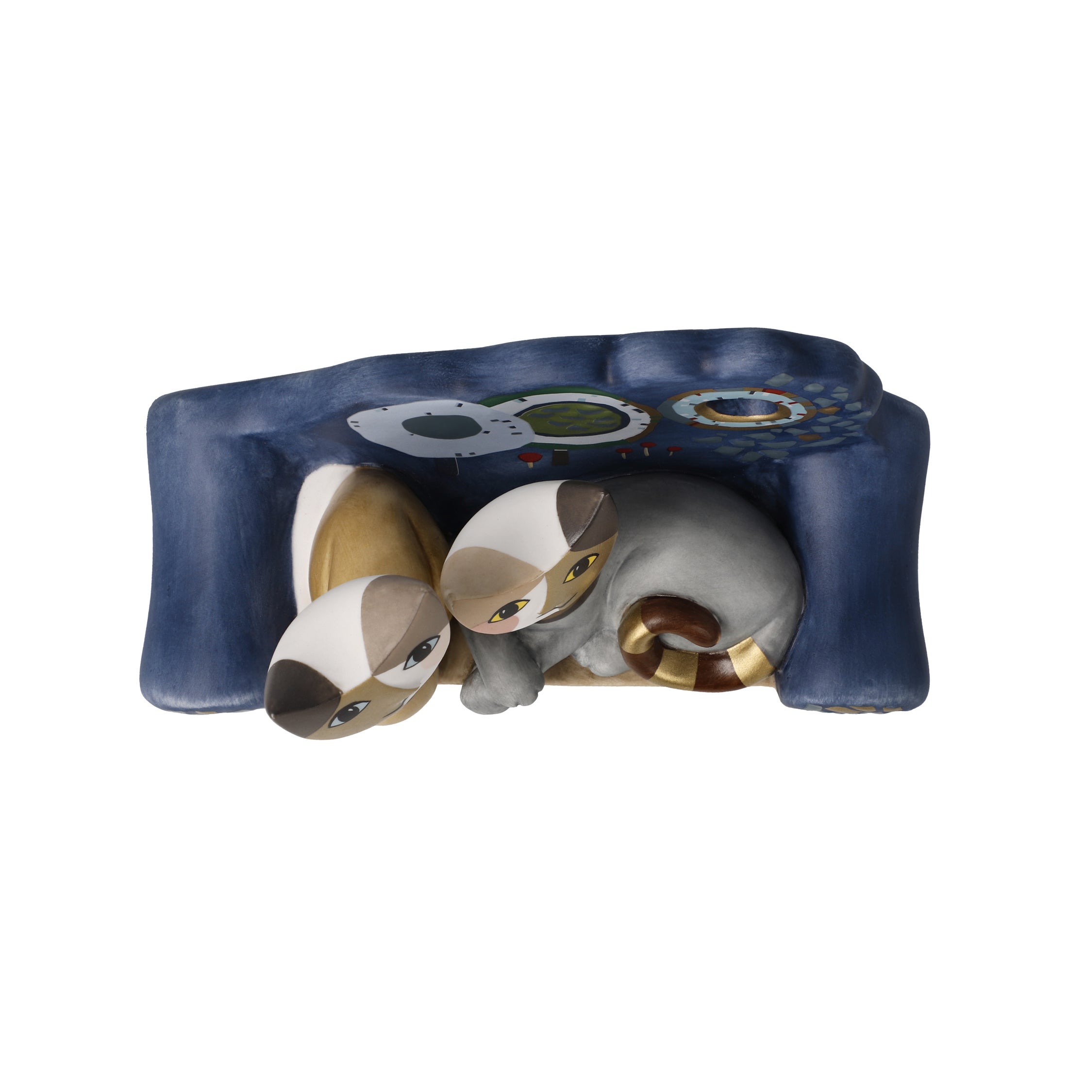 Katzen "Caterina e Fabio" (Rosina Wachtmeister)