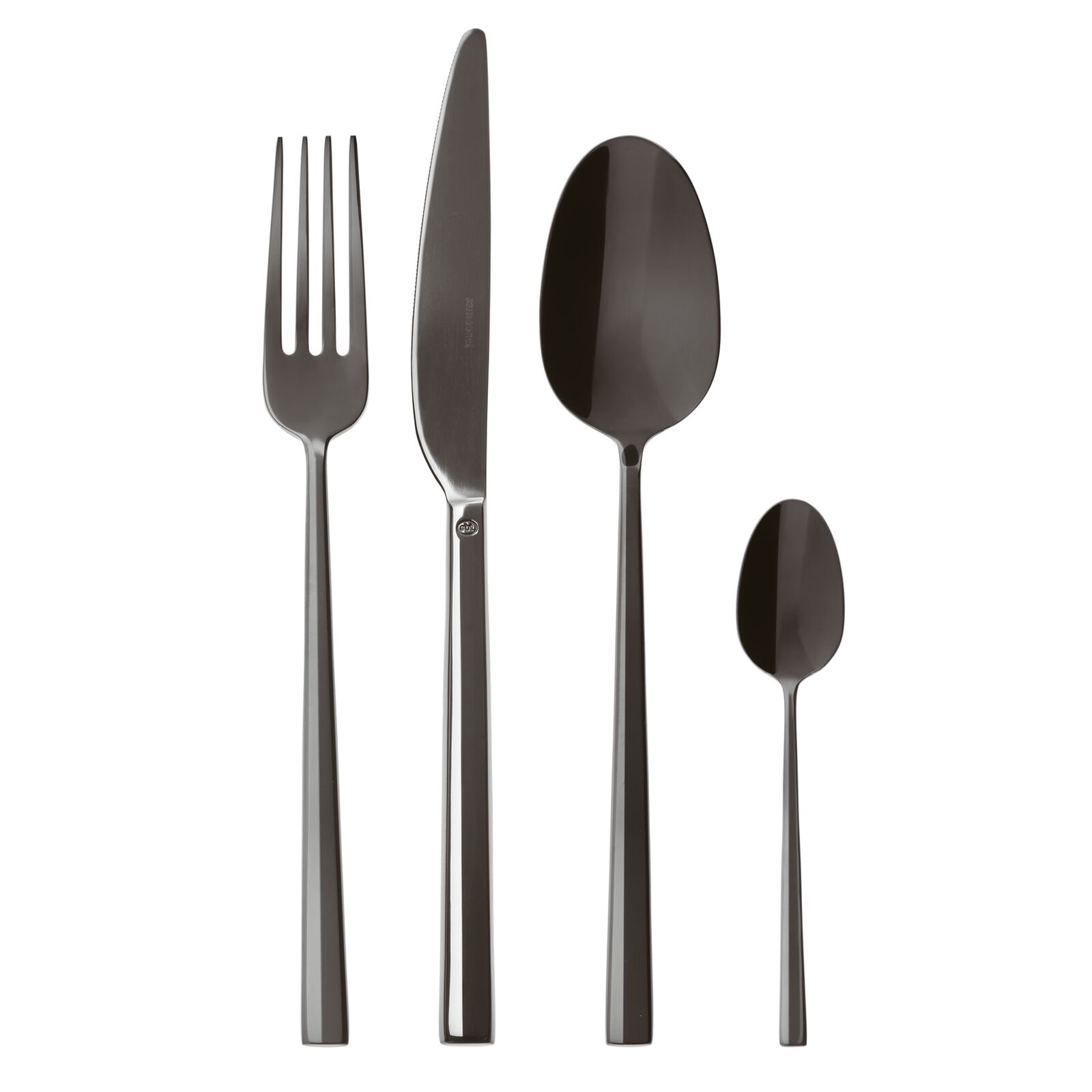 Besteck 24-tlg. "Rock 2Black" (Edelstahl/PVD) Besteck 24-tlg. "Rock 2Black" (Edelstahl/PVD)